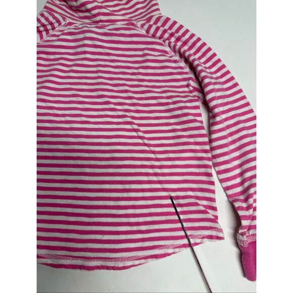 Polo Ralph Lauren Girls Cotton Striped Hoodie Pocket Long Sleeve Sz 6X See Notes - Picture 6 of 8